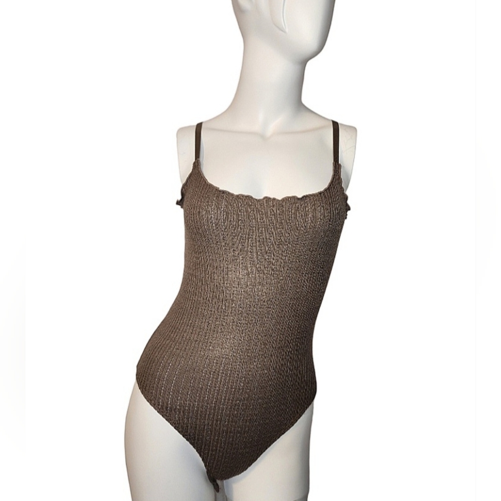Junior's Forever 21 Spaghetti Strap Bodysuit Size S